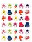 30 x Baby Sharks Themed Edible Cupcake Toppers | Uncut on Wafer Sheet- Qty 30-1.5 each